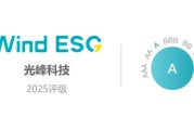 查梦解码光峰科技再获Wind ESG A级评级 创新驱动绿色科技典范